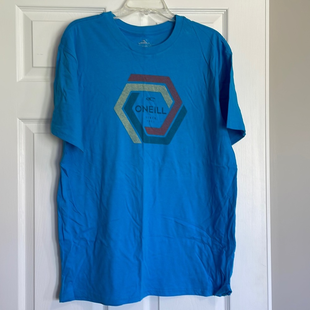 NWOT - O’Neill size large T-shirt - very nice blue!  Super soft